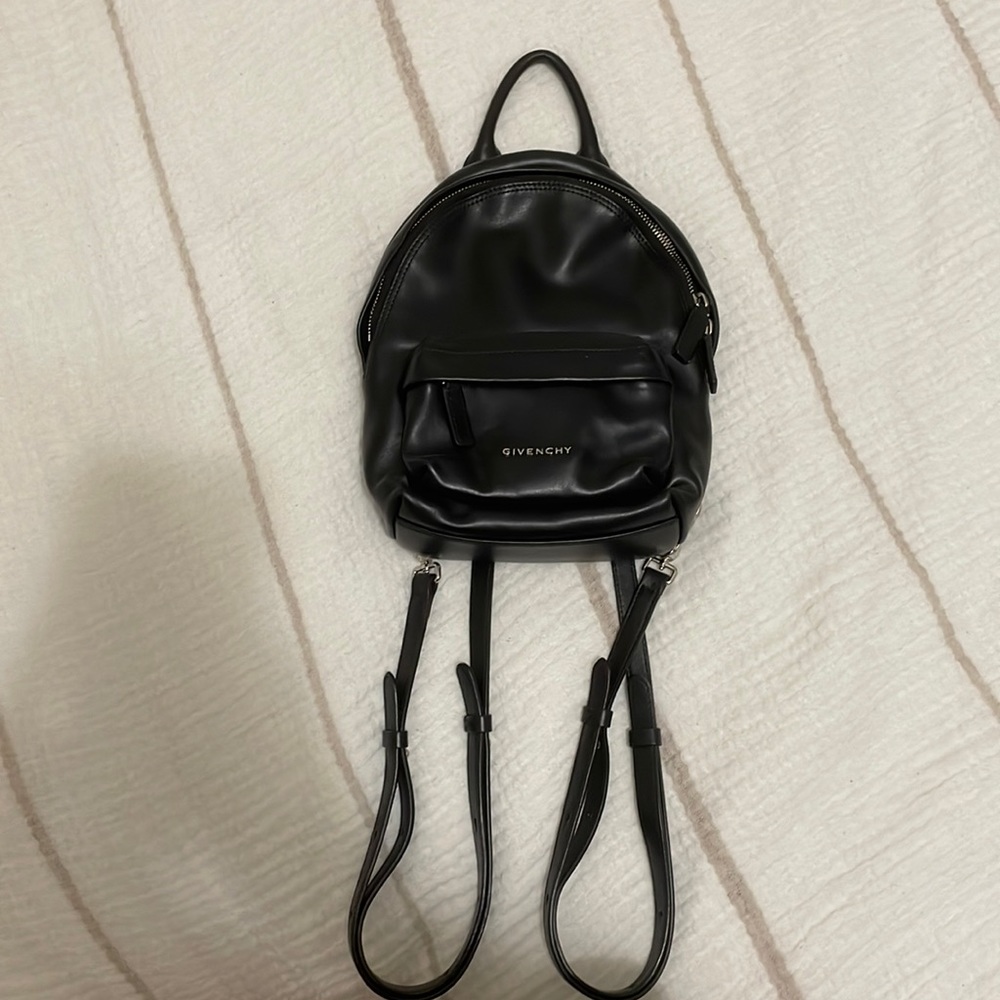 Givenchy Classic Nano Backpack in Black Leather